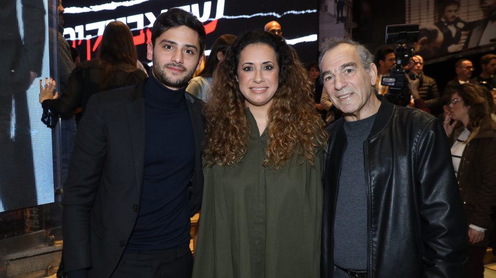 דניאל פראן, טל גרנות גולדשטיין ודניאל גד (צילום: רפי דלויה)