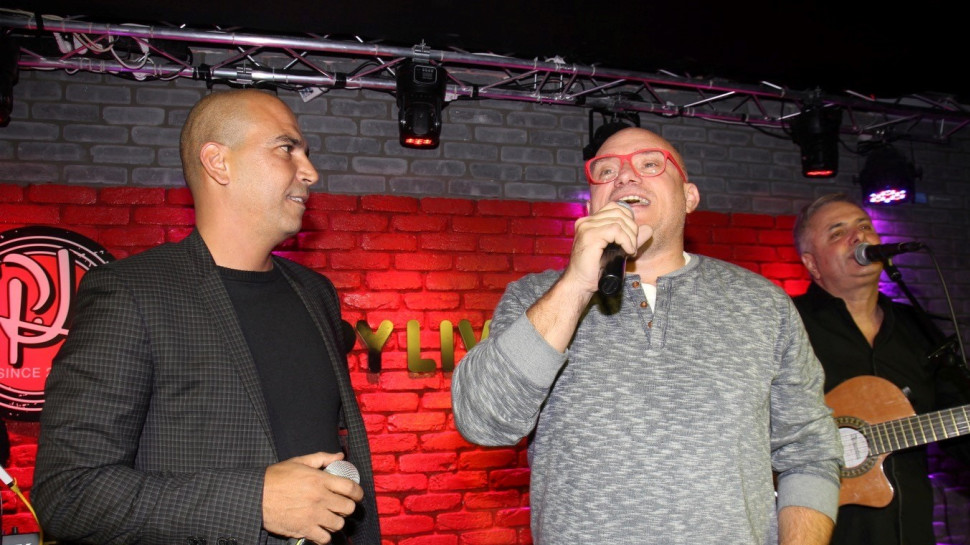 יפתח ויזל וחיים רביבו (צילום: אור גפן)