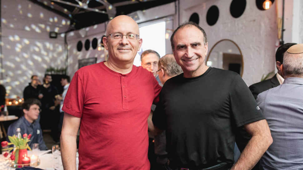 יוסי מטיאס ויורם יעקובי (צילום: תומר פלוטין)