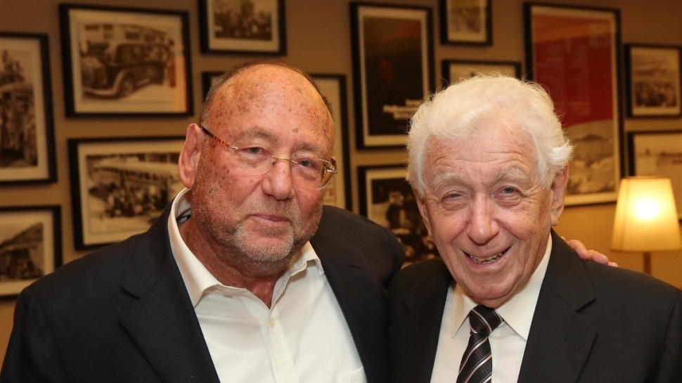 פרנק לואי ומיקי צלרמאיר (צילום: עודד אנטמן)