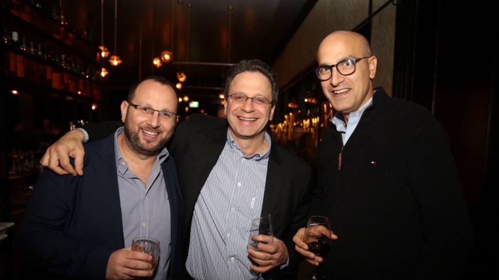 דני איטליאנו, דני בליליוס וגיא הראל (צילום: איציק בירן)