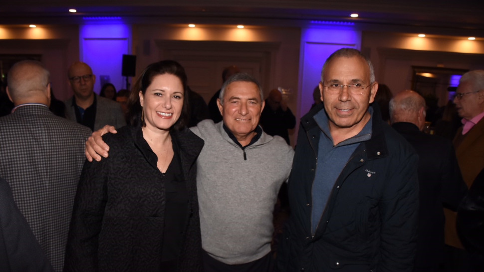 פנחס בוכריס, דורון אלמוג ויודפת הראל (צילום: אביב חופי)