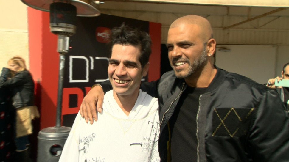 אייל גולן, אביב גפן (צילום: באדיבות "ערב טוב עם גיא פינס")