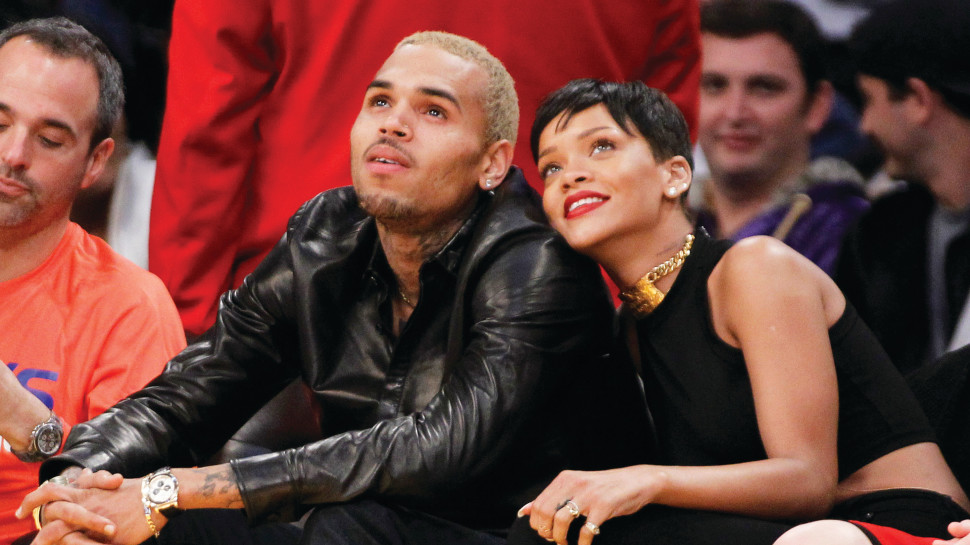 ריהאנה עם כריס בראון (צילום: רויטרס)