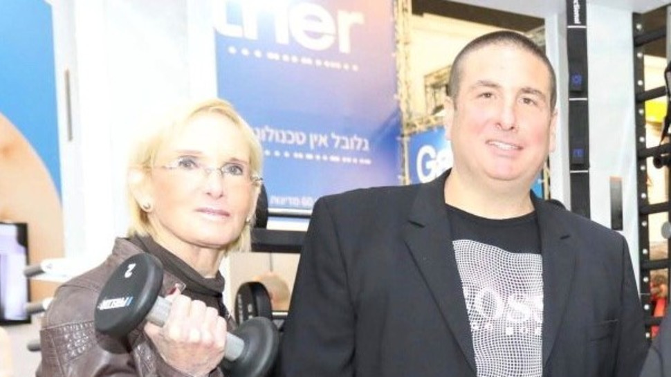 גיל שטיר וישראלה שטיר (צילום: סיון פרג')