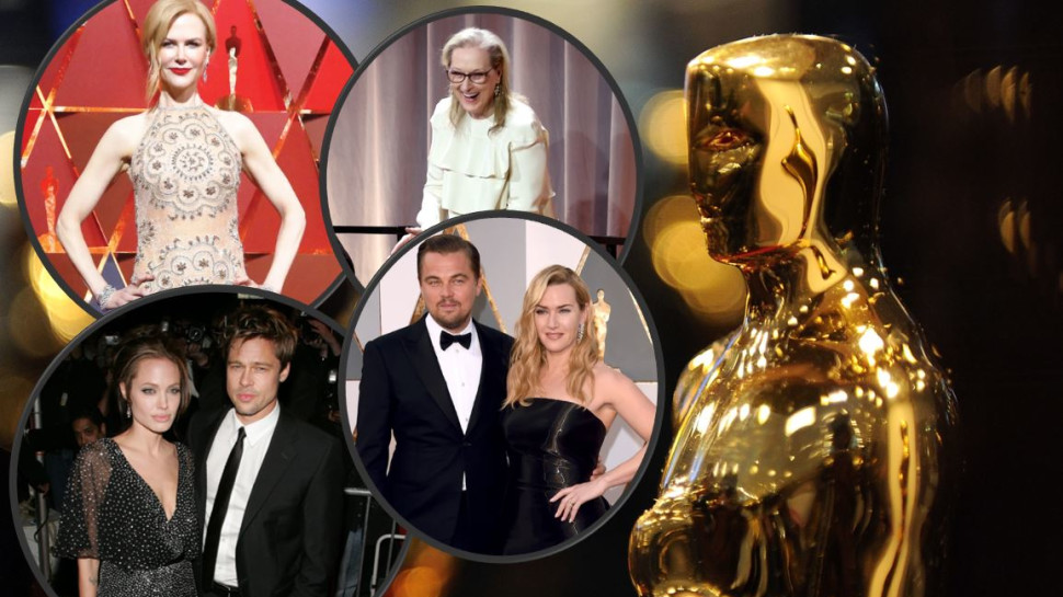 ליאונרדו דיקפריו, קייט וינסלט, בראד פיט, אנג'לינה ג'ולי, מריל סטריפ, ניקול קידמן (צילום: Getty images)