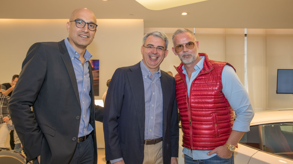 דודו אוטמזגין, ג'יאנלואיג'י בנדטי ודני איטליאנו (צילום: יוסי אלוני)