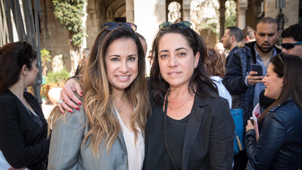 טלי גורן וטל גרנות גולדשטיין (צילום: עודד קרני)