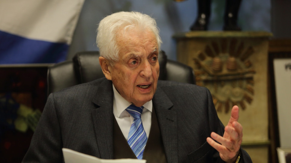 שמואל פלטו שרון (צילום: יעקב נחומי, פלאש 90)