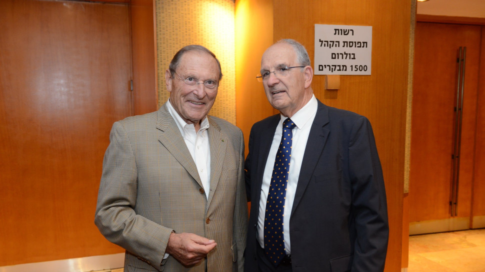 שמשון הראל ופסקל מנטו (צילום: אוהד הרכס ואיתי בלסון,מכון ויצמן)