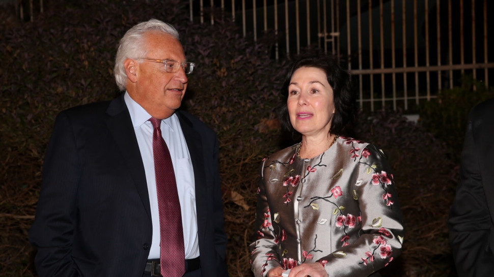 צפרה כץ ודיוויד פרידמן (צילום: עזרא לוי)