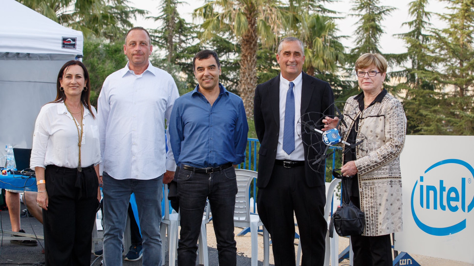 מקסין פסברג, בריאן קרזניץ', אמנון שעשוע, יניב גרטי ובלה אברהמס (צילום: דפנה גזית)