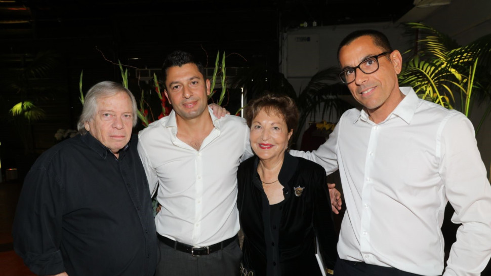 אילן קפון, רעיה שטראוס, זיו יעקבי ומשה צור (צילום: רפי דלויה)