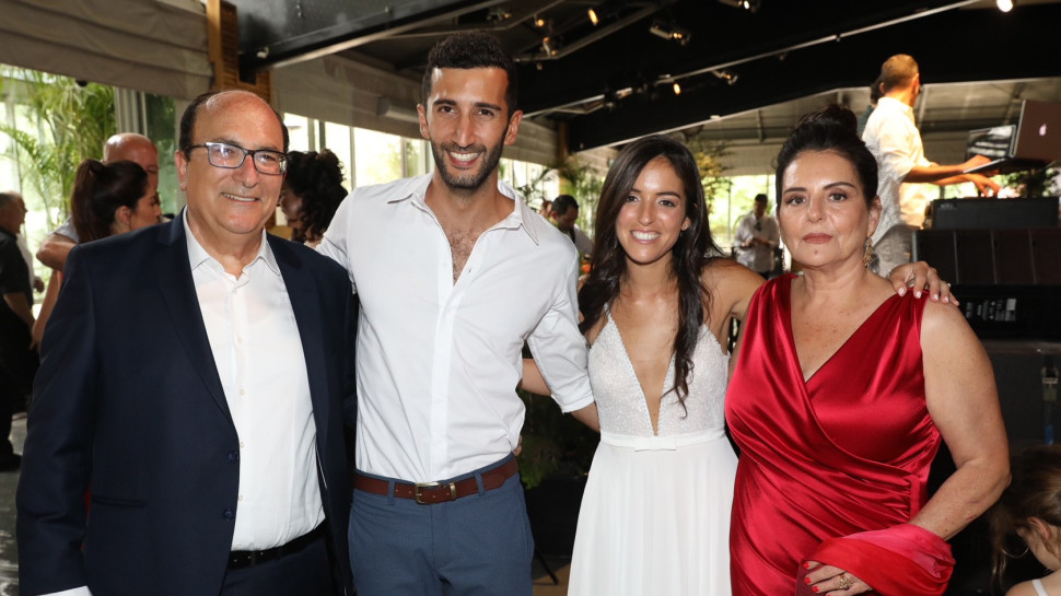 צוקי גלאי, עדן גלאי, רפי רבו ויגאל גלאי (צילום: רפי דלויה)