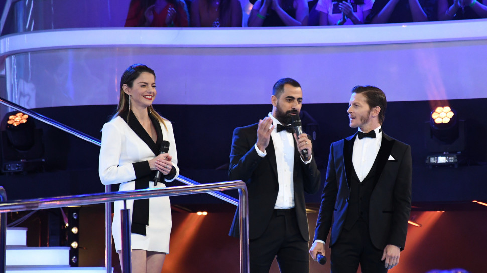 עפר שכטר, לירון ויצמן, אסי ישראלוף (צילום: אביב חופי)