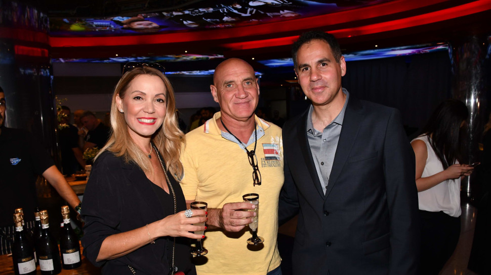 אופיר גוטמן, קובי ולימור בלדב (צילום: אביב חופי)