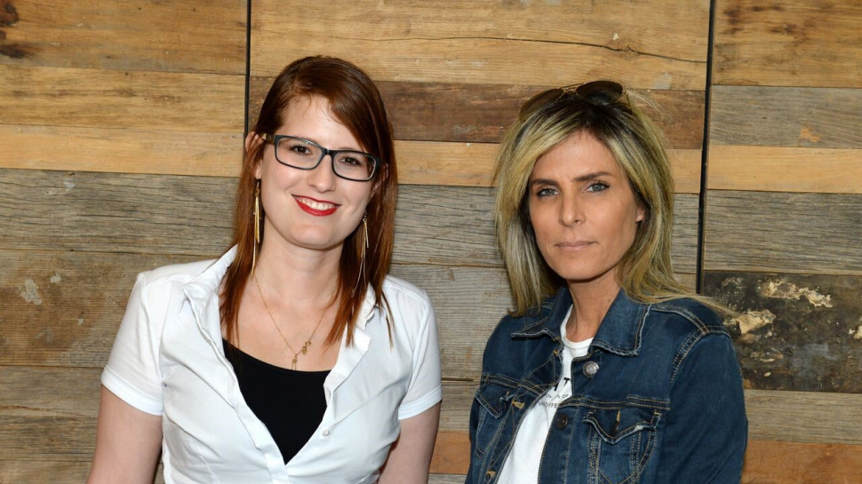 עדי סופר-תאני ובת-שבע משה (צילום: דפנה גזית,קובי קונאקס)