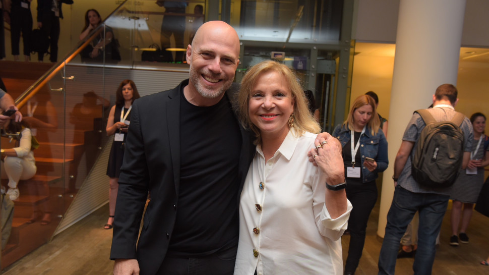 תלמה בירו ועמית משיח (צילום: אבשלום ששוני)