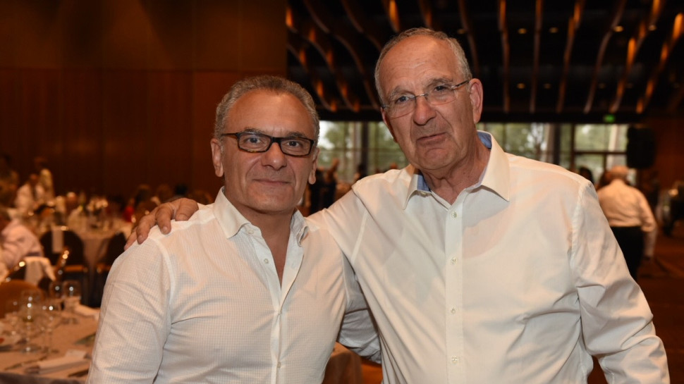 שמשון הראל ויעקב בן אדיבה (צילום: אוהד הרכס ואיתי בלסון,מכון ויצמן)