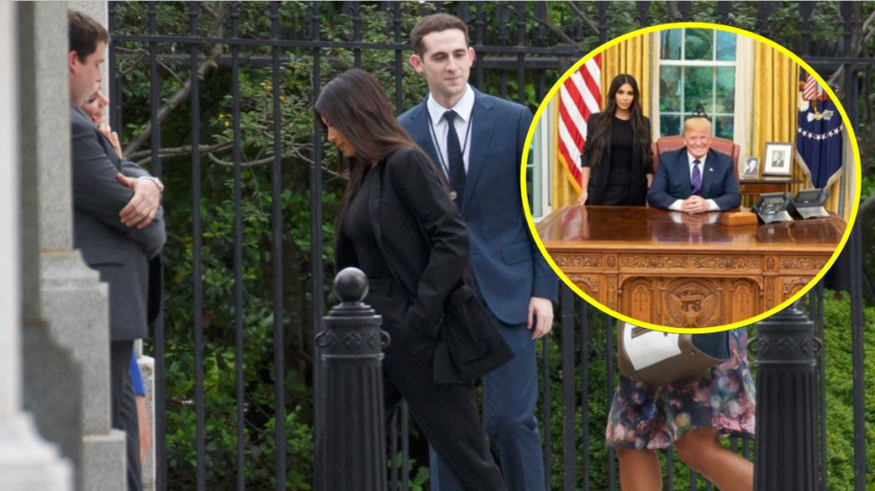 קים קרדשיאן, דונאלד טראמפ (צילום: רויטרס)