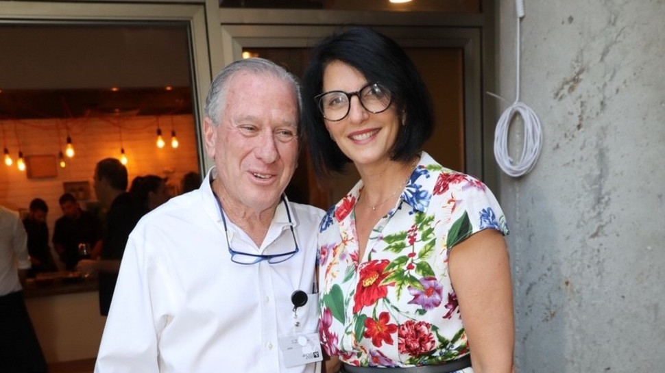 איריס בק ואפי רוזנהויז (צילום: רפי דלויה)