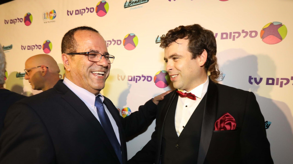 אודי כגן ואיוב קרא (צילום: סיון פרג')