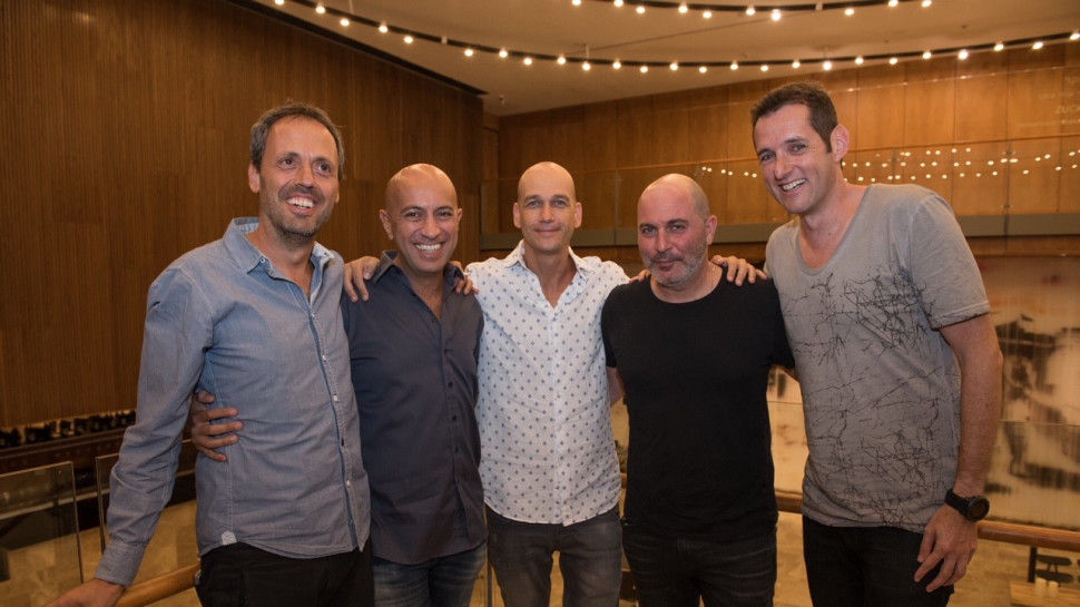 סער פרידמן, ליאור רז, אייל כץ, אבי יששכרוף ואיתי מאוטנר (צילום: חיים יפים ברבלט)