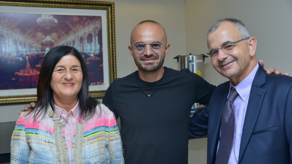 סמדר ברבר-צדיק, אברהם טל ויוסי לוי (צילום: חן גלילי)