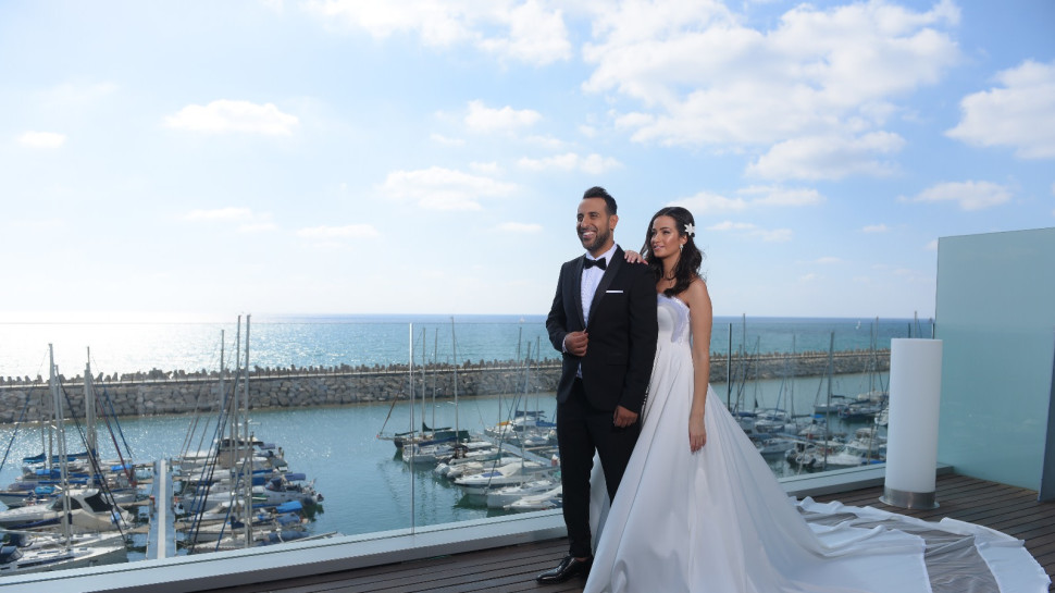 דודו אהרון ונטלי לוי (צילום: קמליה אמנות הצילום)