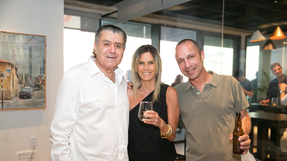 ברק פרידור, עדי סופר תאני וחיים סבן (צילום: באדיבות סבן ונצ'רס)