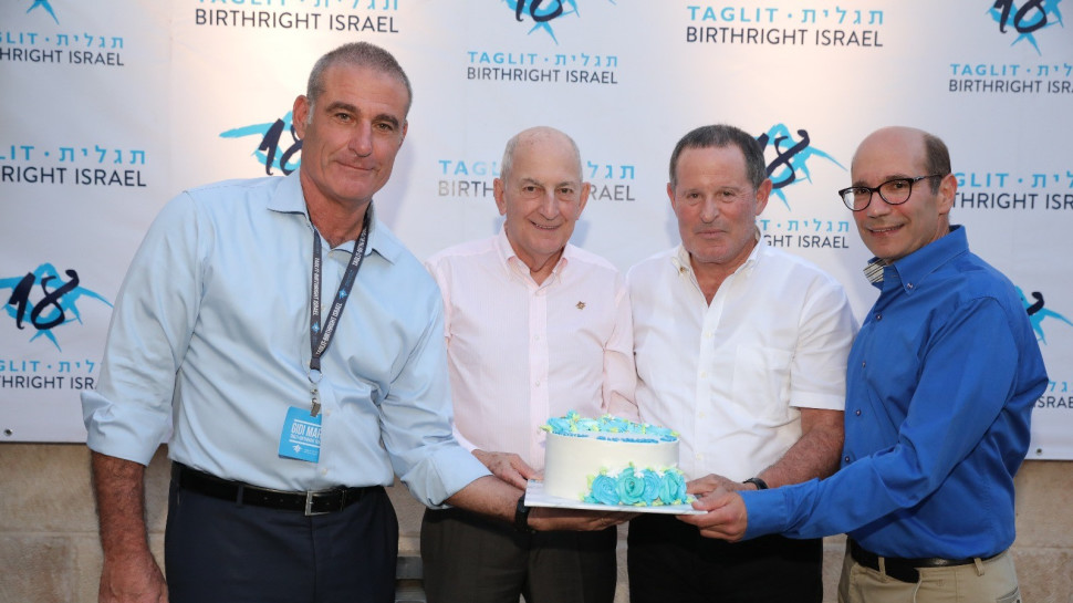 גיל טרוי, מאיר שמיר, צ'ארלס ברונפמן וגידי מרק (צילום: יוסי גמזו לטובה)