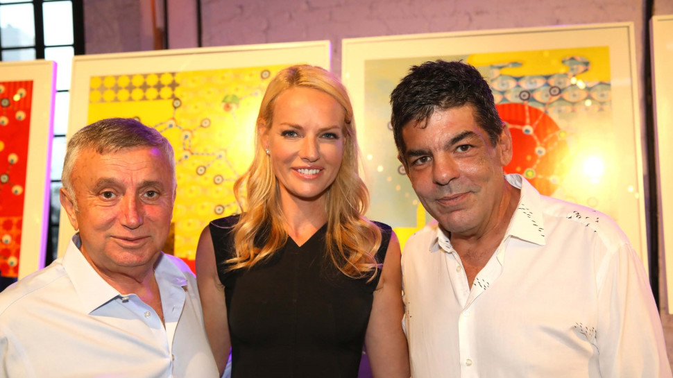 אבי קסטרו, גלית גוטמן ואבשלום כהן (צילום: סיון פרג')