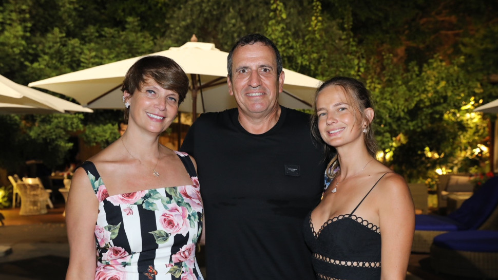 ז'אן בן אהרון, איל וולדמן והילה רהב (צילום: רפי דלויה)