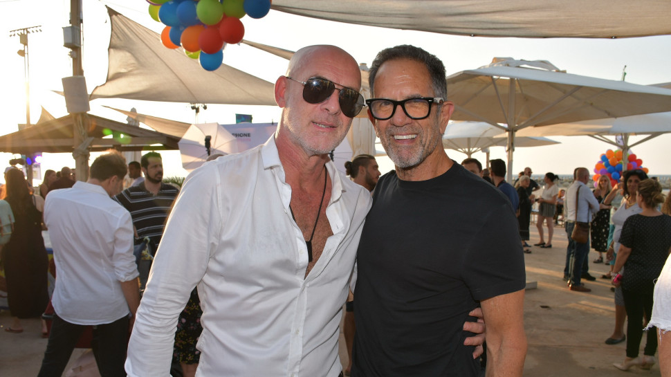 יגאל אהובי ומוטי רייפ (צילום: אביב חופי)