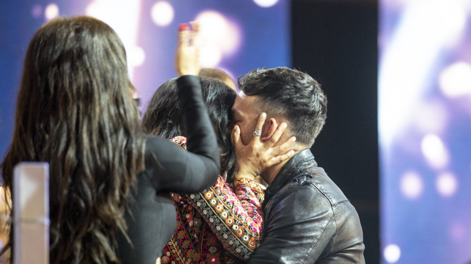 ישראל אוגלבו, מגי טביבי (צילום: מיכה לובטון)