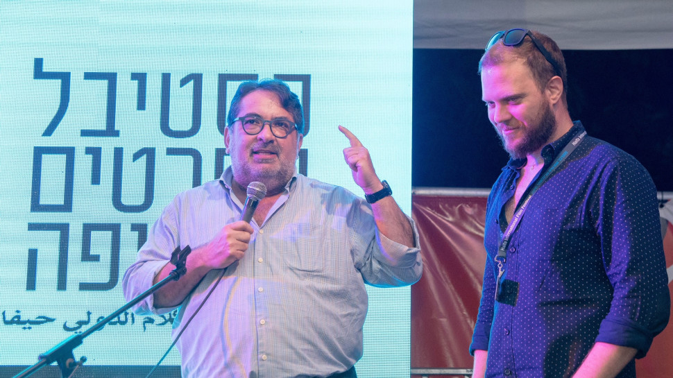 גלעד אמיליו-שנקר וגדעון תדמור  (צילום: ברק בראון)