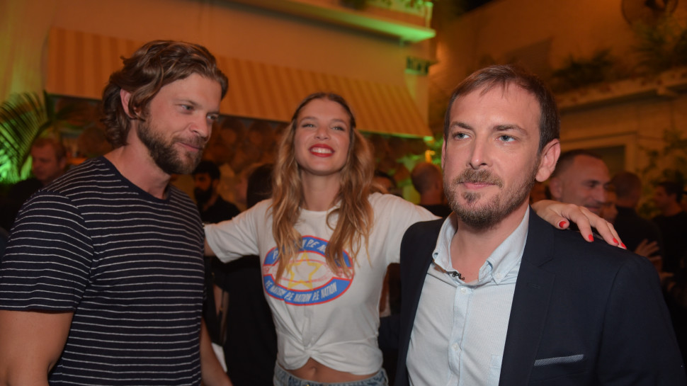 אסף זמיר, לירן כוהנר, גיא גיאור (צילום: אבשלום ששוני)