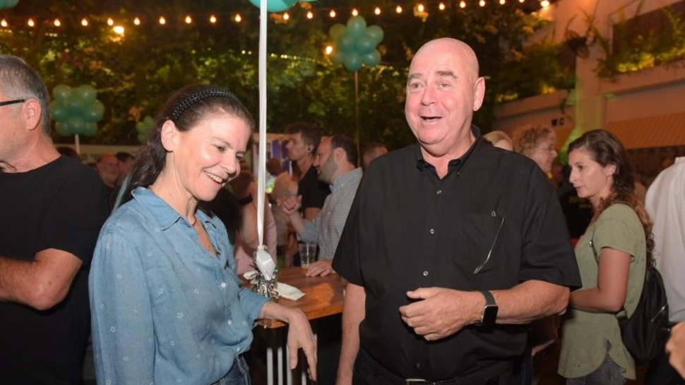 איתן ורטהיימר ועפרה שטראוס (צילום: אבשלום ששוני)