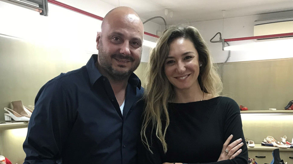 פאוסטו ג'ילברטו ומיכל אנסקי (צילום: לינה בלס)