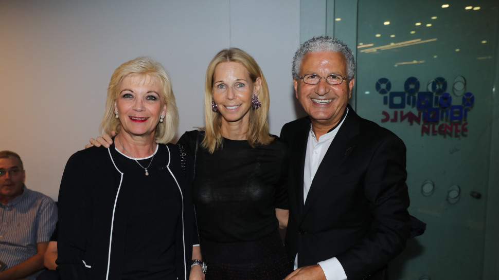 משה אדרי, שרון הראל ופניה אדרי (צילום: רפי דלויה)