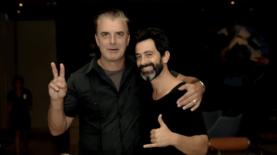 יהודה לוי, כריס נות' (צילום: רן מנדלסון)