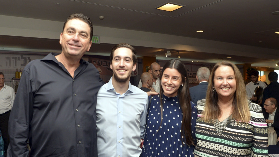 שרי אריסון, דניאל גל, דניאל אריסון - דורסמן ומיקי דורסמן (צילום: יוסי זליגר)