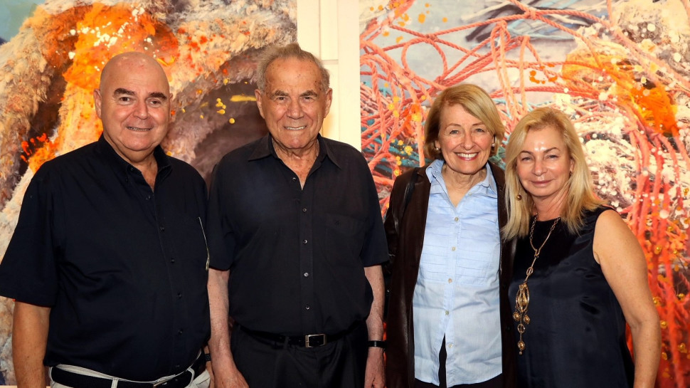 אריאלה ורטהיימר, לין הולסטין, סטף ורטהיימר ואיתן ורטהיימר (צילום: סיון פרג')