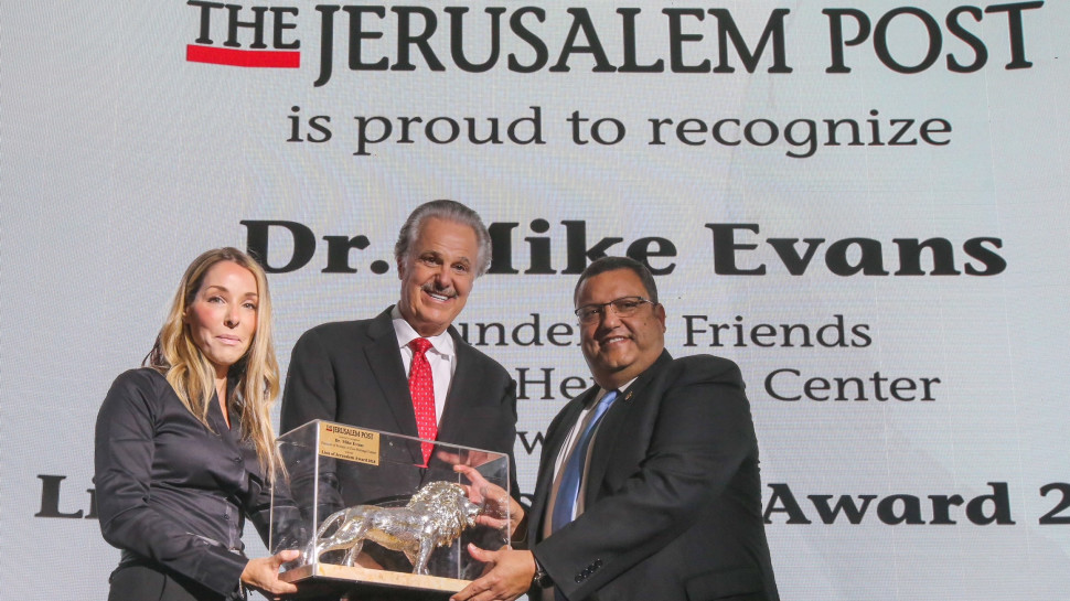 משה לאון, מייק אוונס רונית הוכמן חסין (צילום: סיון פרג')