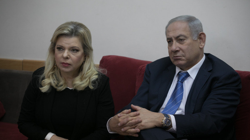 בנימין נתניהו, שרה נתניהו (צילום: אוהד צויגנברג, פול)
