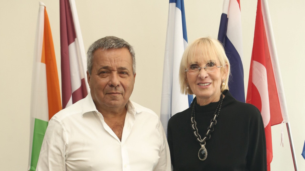 ישראלה שטיר ואורי יהודאי (צילום: גיל כהן)