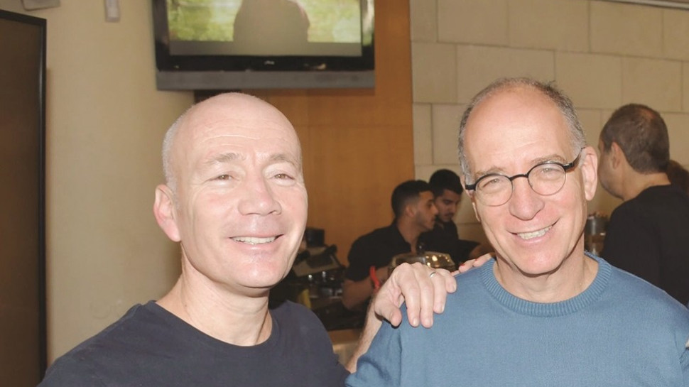 יואב נחשון, אבי ניר (צילום: אביב חופי)