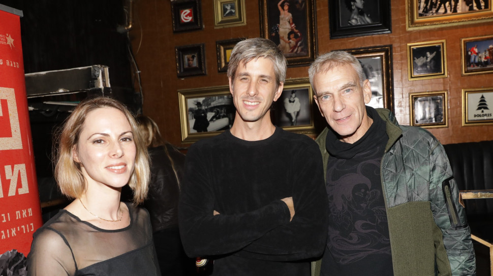רם לנדס, ישי גרין ודפנה רובינשטיין  (צילום: רפי דלויה)