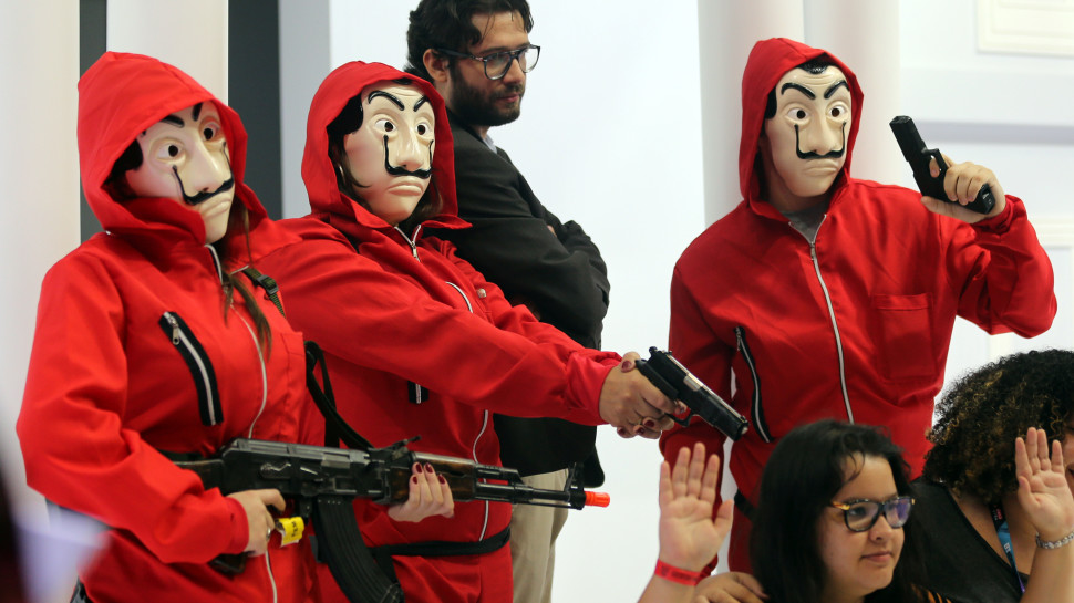 בית הנייר (צילום: רויטרס)