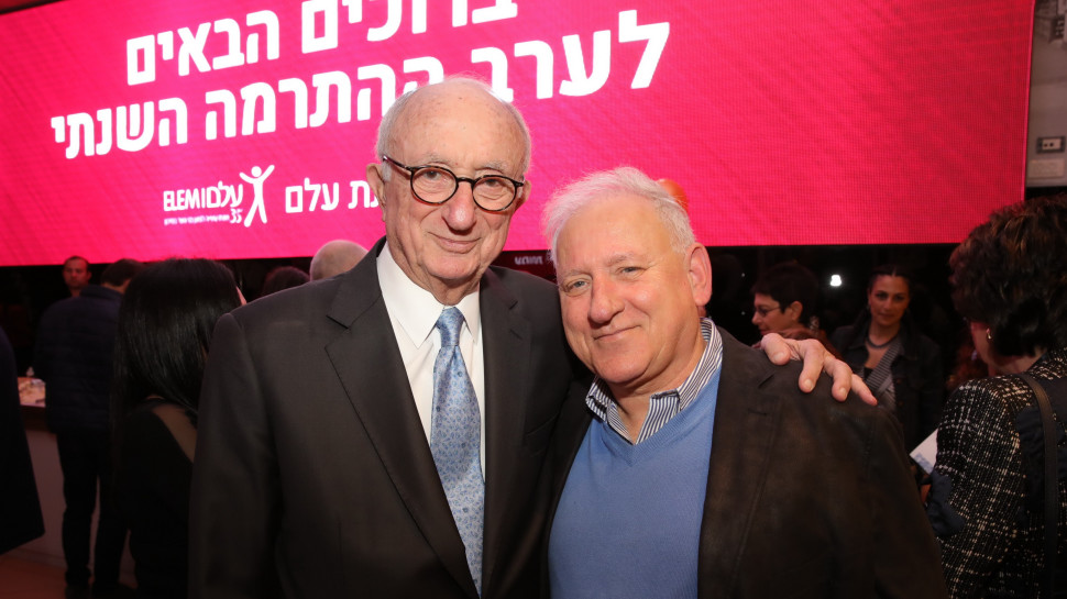 יאיר סרוסי וחנינא ברנדס (צילום: איציק בירן)